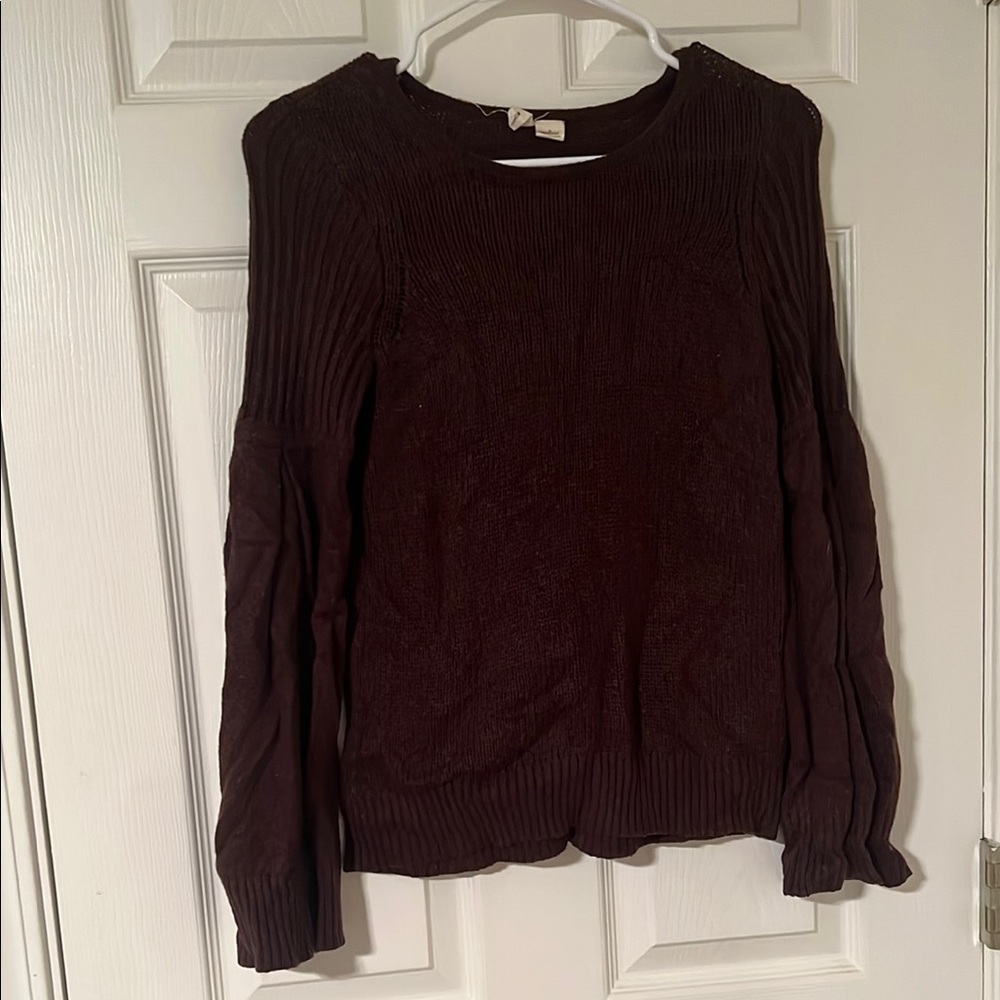 Moth Women's Sweater in Deep Burgundy